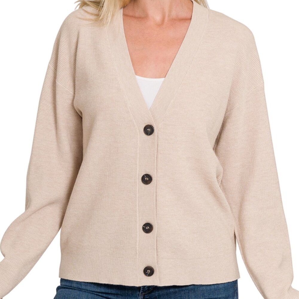 Button Down Cardigan - Picture 2 of 4